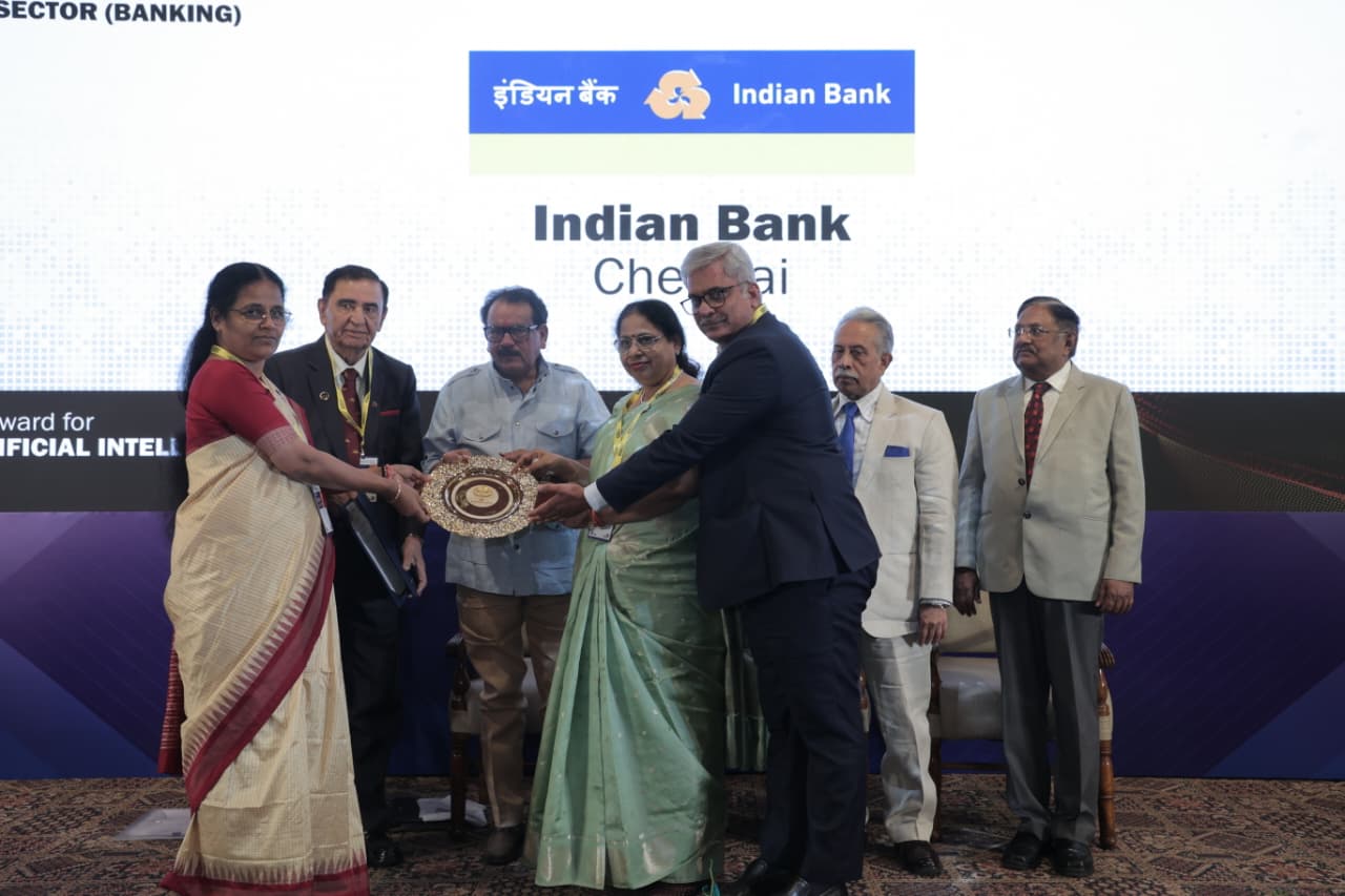 Indian Bank Wins Golden Peacock Award for Excellence in Artificial Intelligence &ndash; 2026